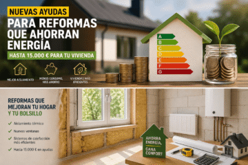 Nuevas ayudas para reformar viviendas: cómo conseguir hasta 15.000 € y ahorrar en tu factura este año 2026.